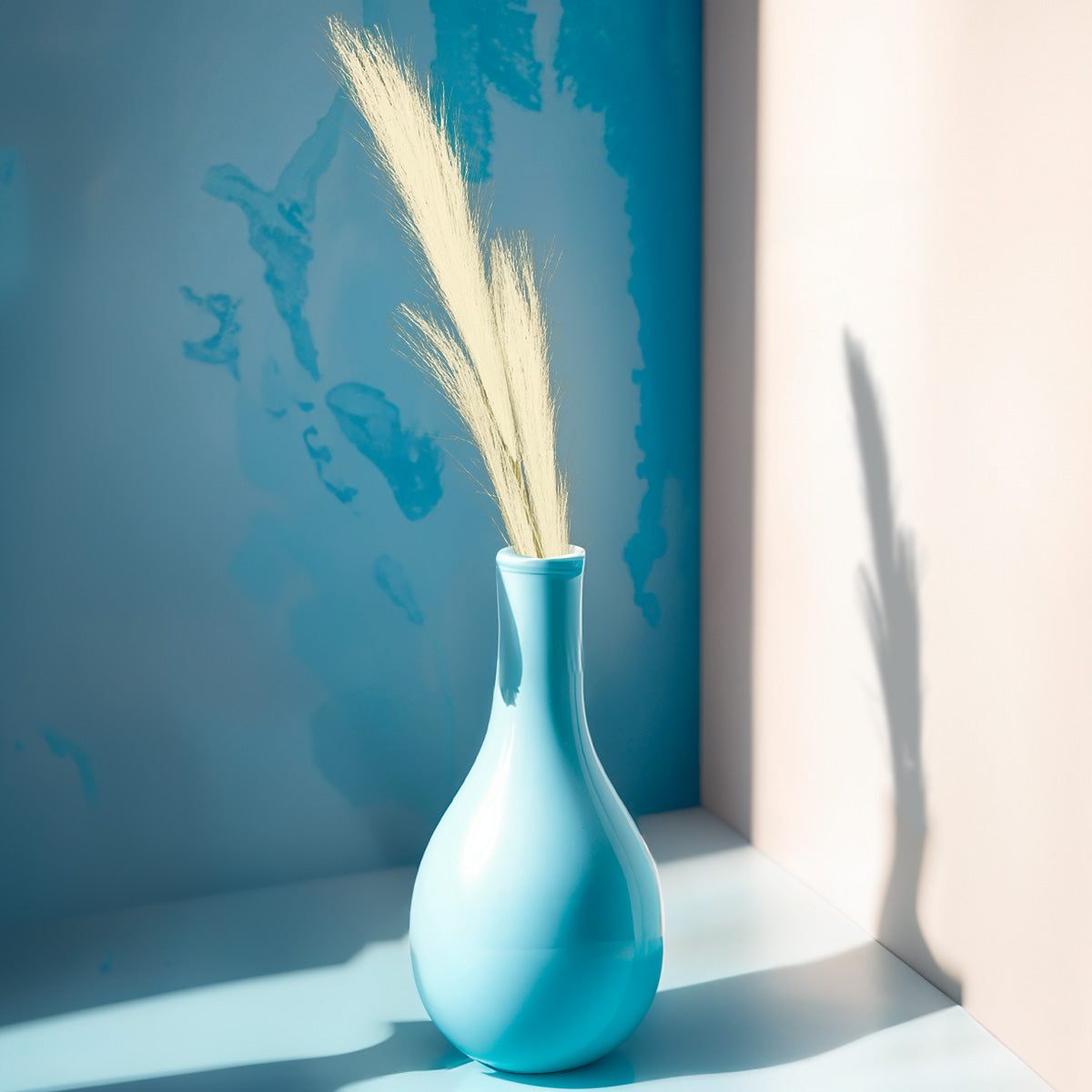 Vara de Follaje Artificial, Color Beige, 70 cm