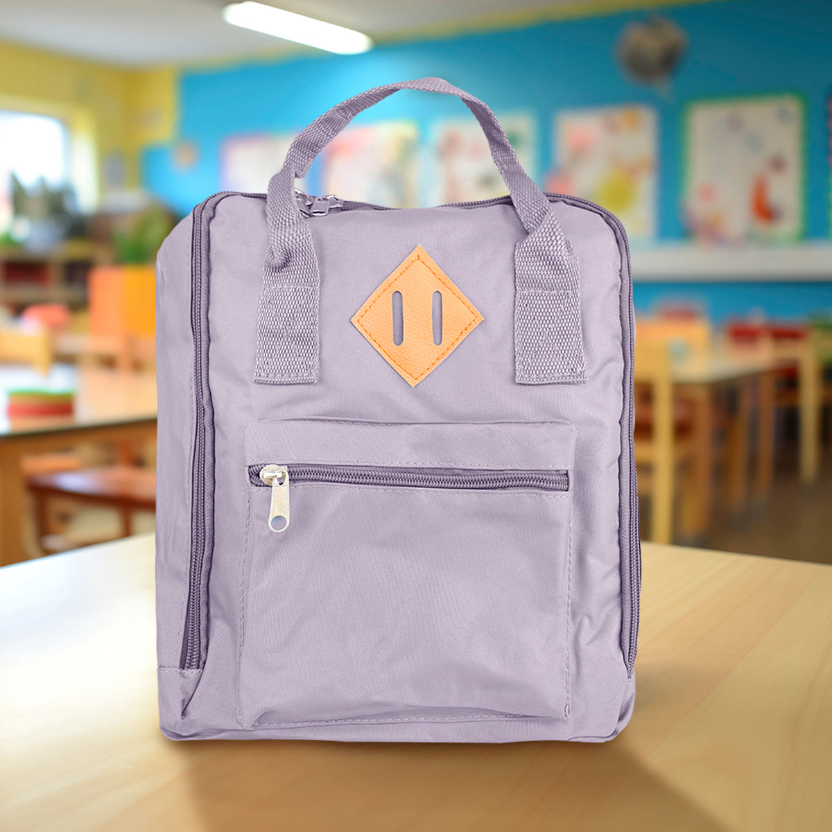 Mochila Pequeña, Color Morado