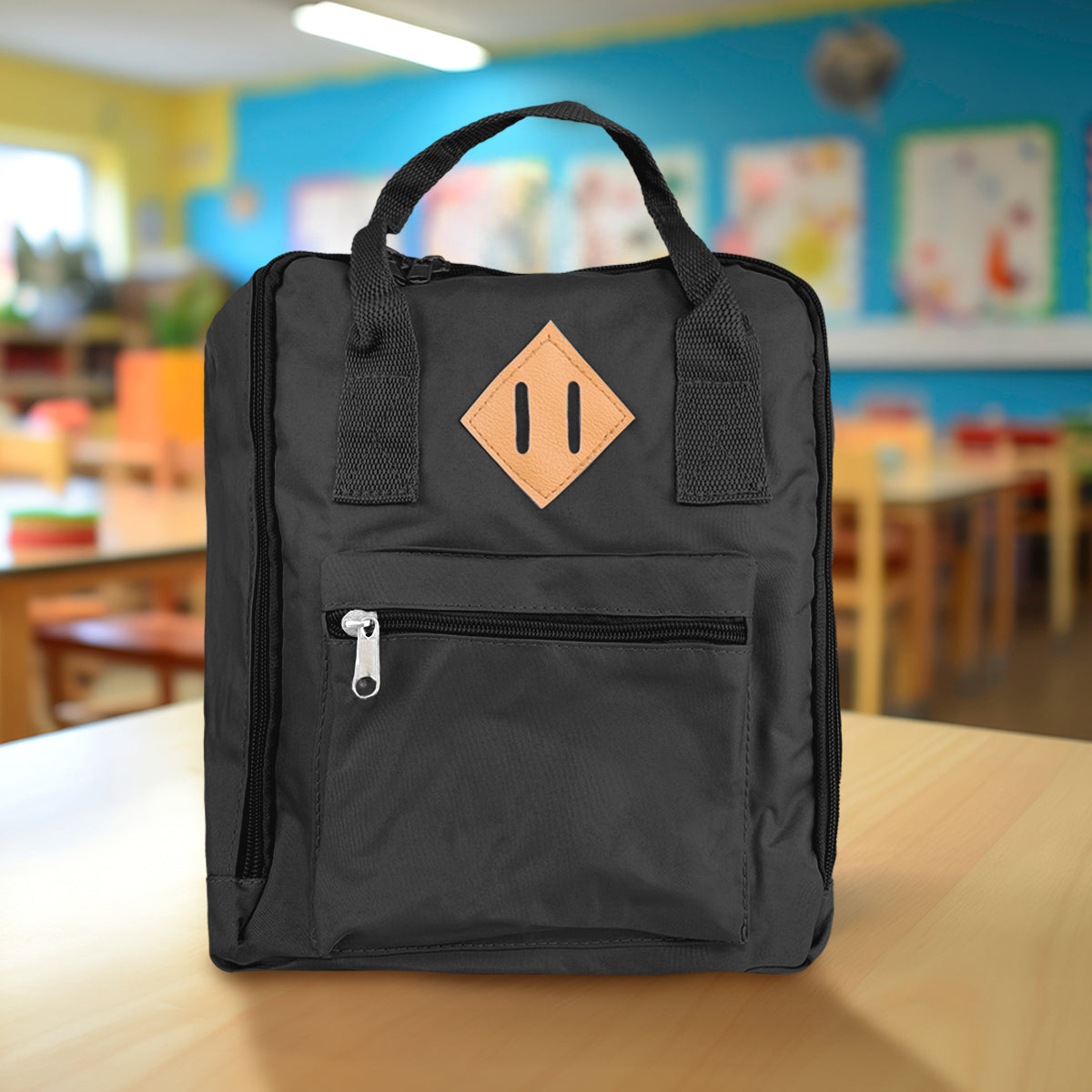 Mochila Pequeña, Color Negro