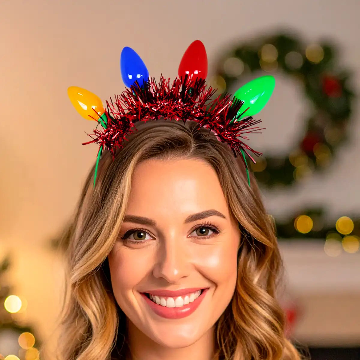 Diadema Navideña, Luces