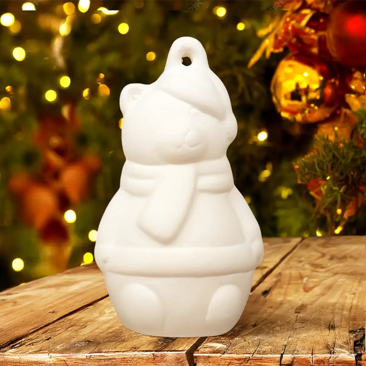 Juego Navideño de Pintura, Oso Polar