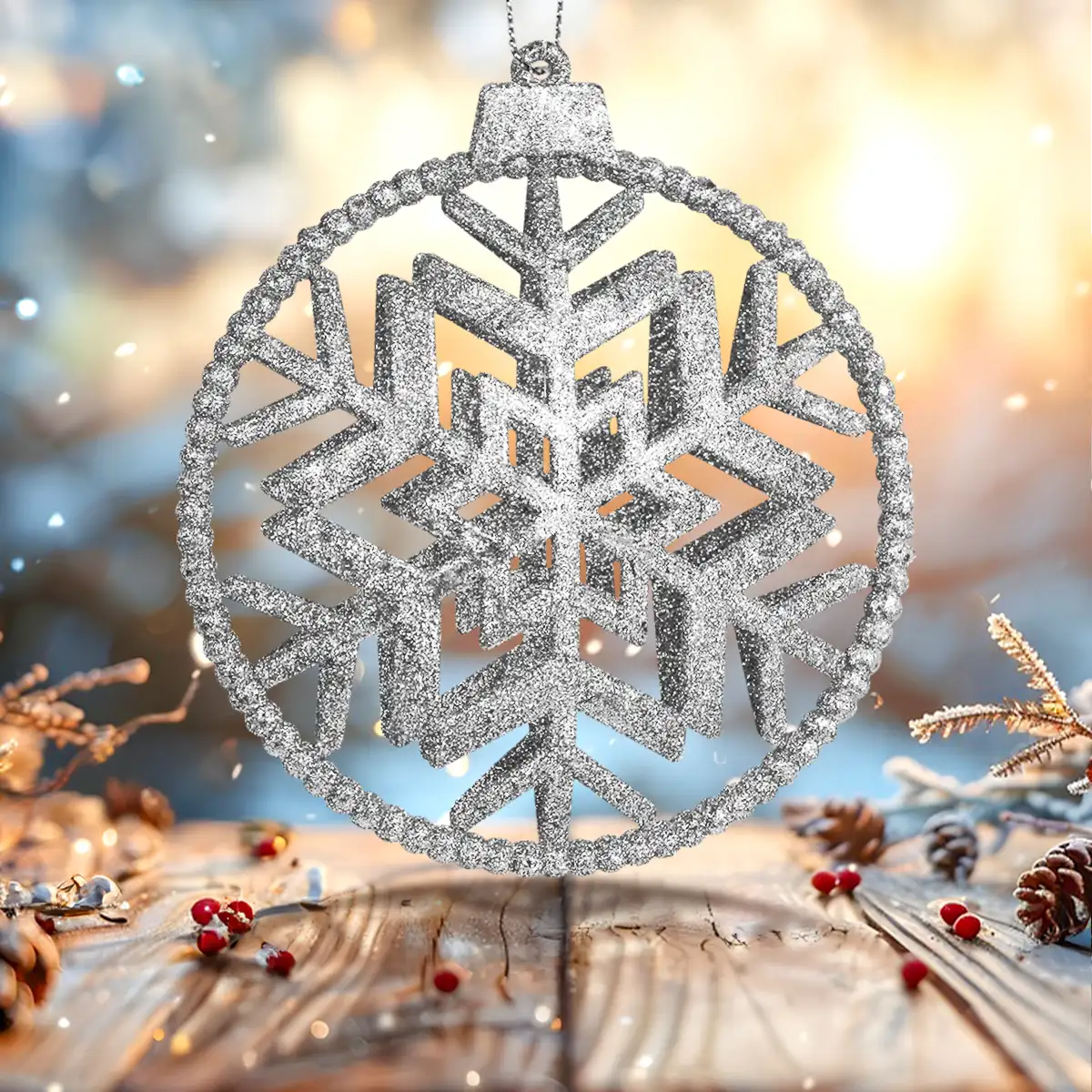 Bola De Nieve Santa Con Música 14 Cm X 13 Cm X 14 Cm, image size:1200x1200