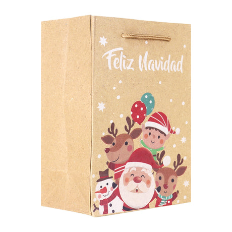 Bolsa de Regalo Navideña, Feliz Navidad, Personajes