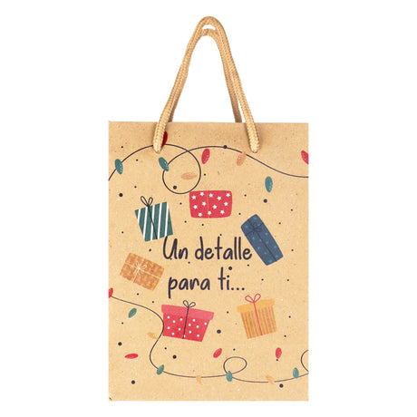 Bolsa de Regalo Navideña, Un Detalle para Ti, Regalos