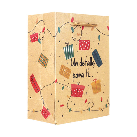 Bolsa de Regalo Navideña, Un Detalle para Ti, Regalos
