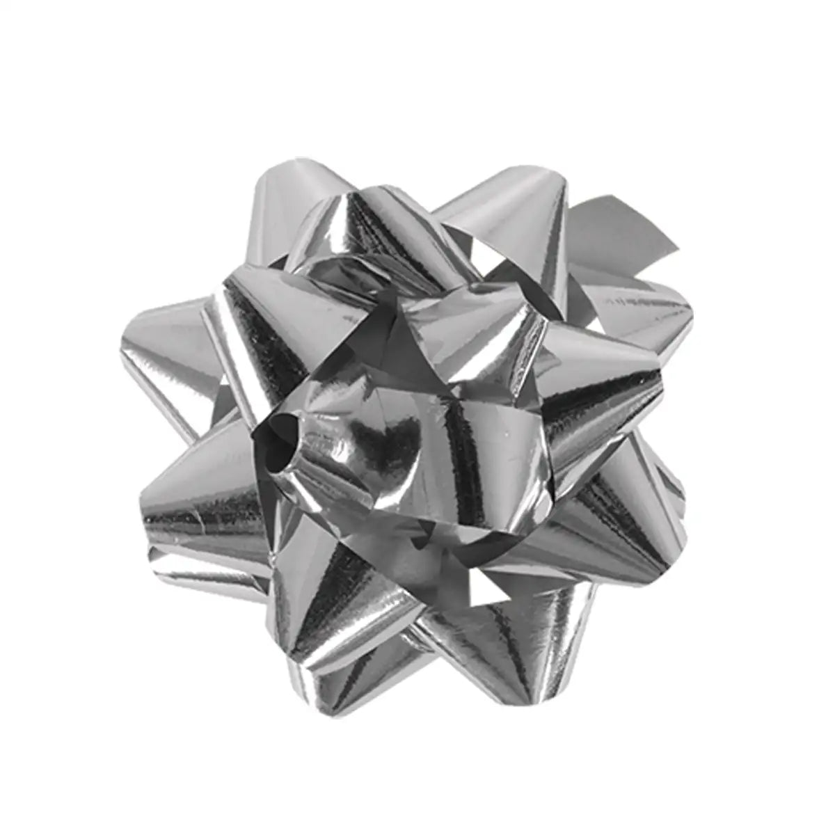 Moño de Regalo, Color Plata