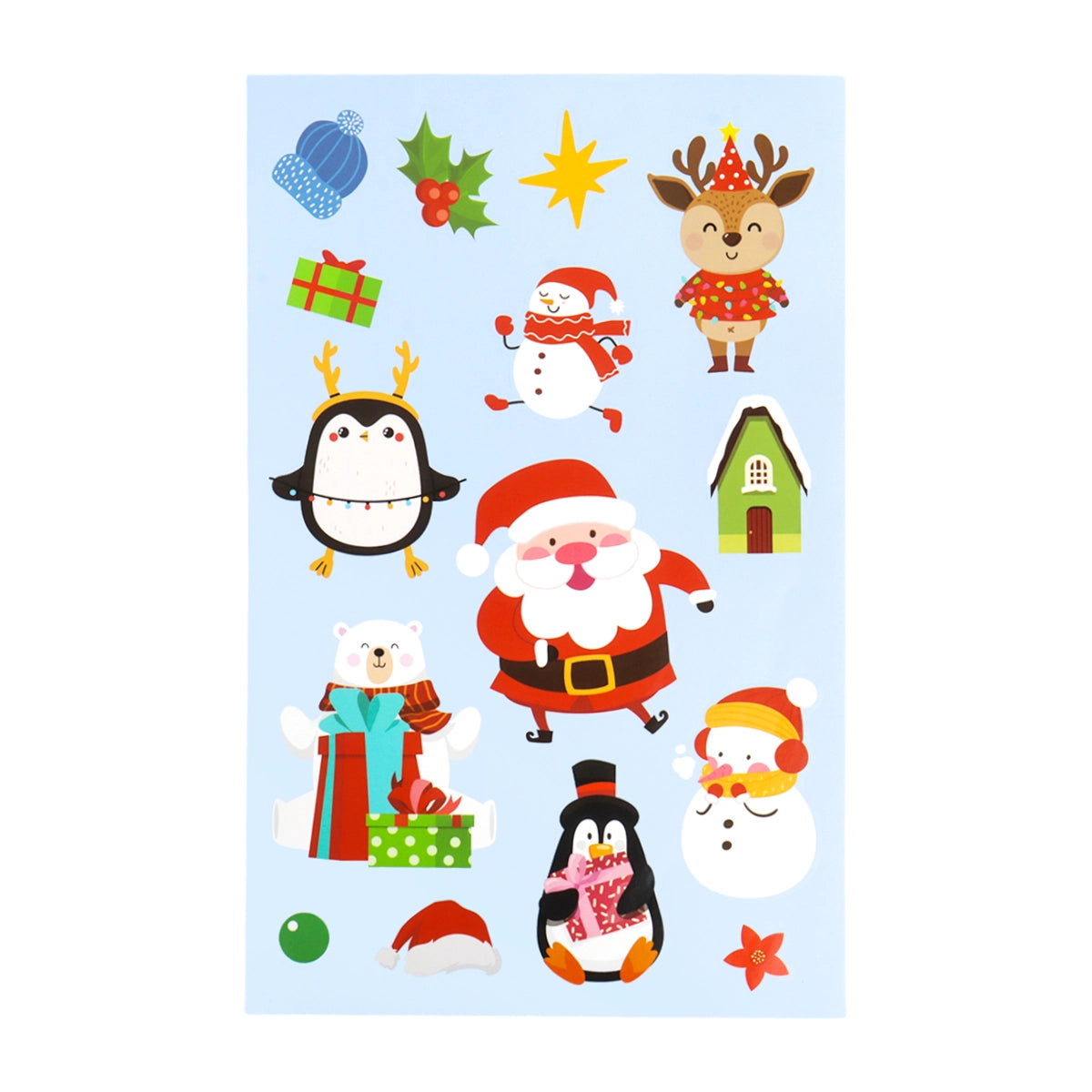Stickers Navideños, Personajes