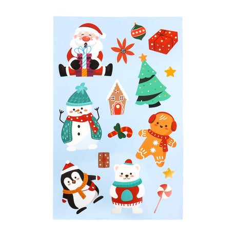 Stickers Navideños, Personajes