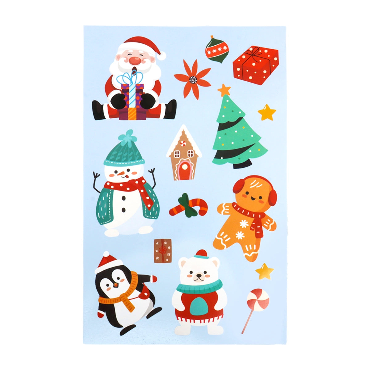 Stickers Navideños, Personajes