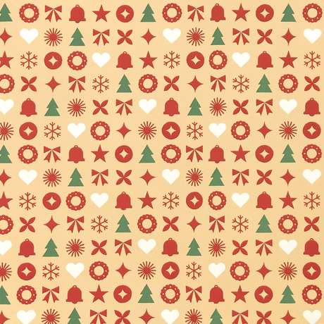 Papel para Envolver Regalos Navideño, 6 pzas