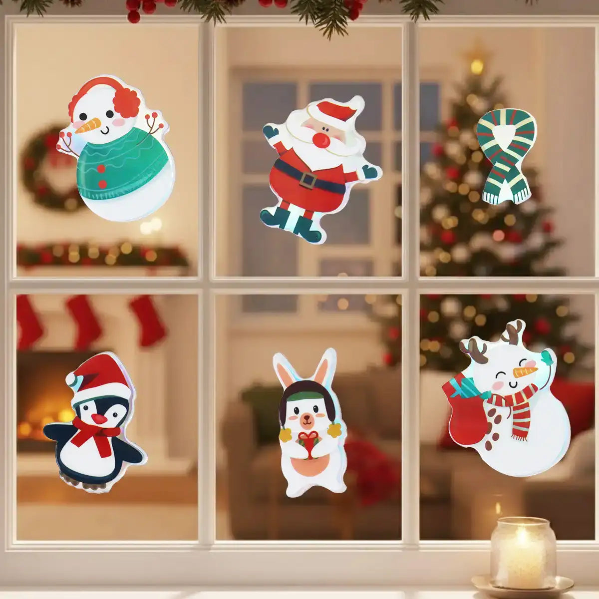 Stickers Navideños, Personajes, 3D