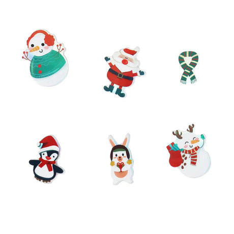 Stickers Navideños, Personajes, 3D