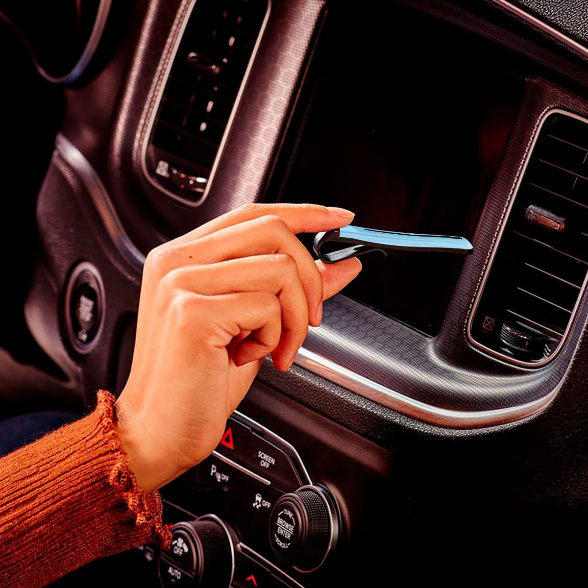 Ambientador para Auto con Clip, Armor All FRESHfx, 4 pzas