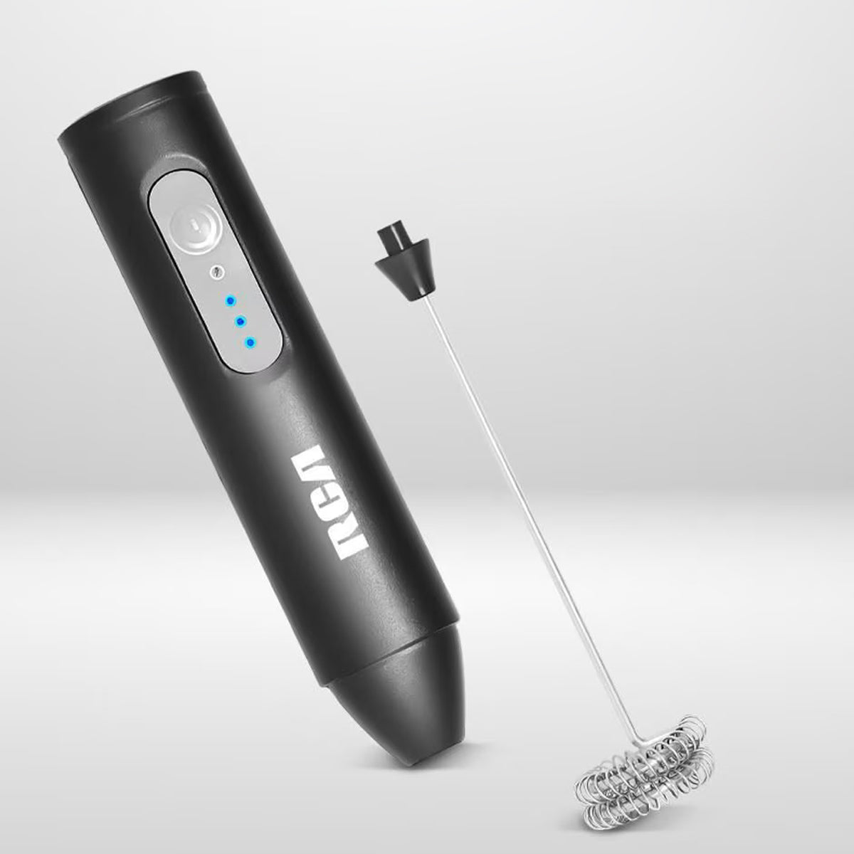 Espumador de Leche Eléctrico, Color Negro