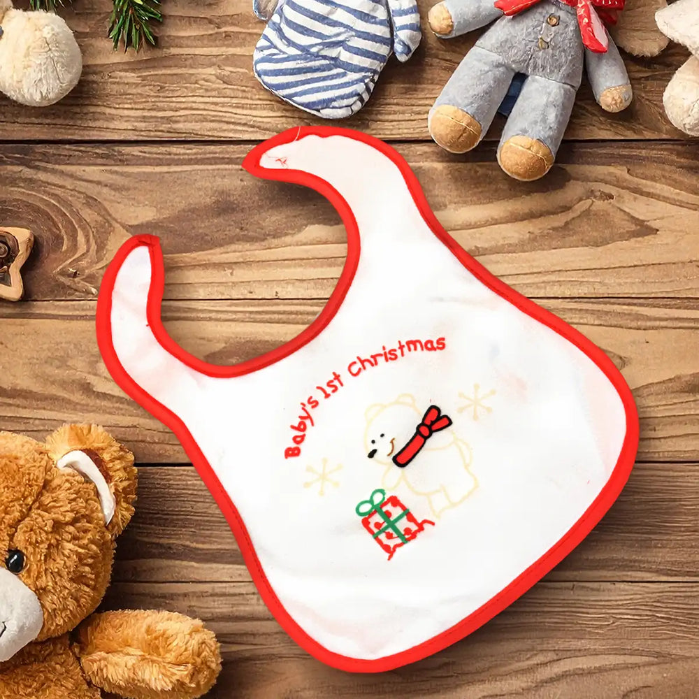 Babero Navideño, Baby 1st Christmas