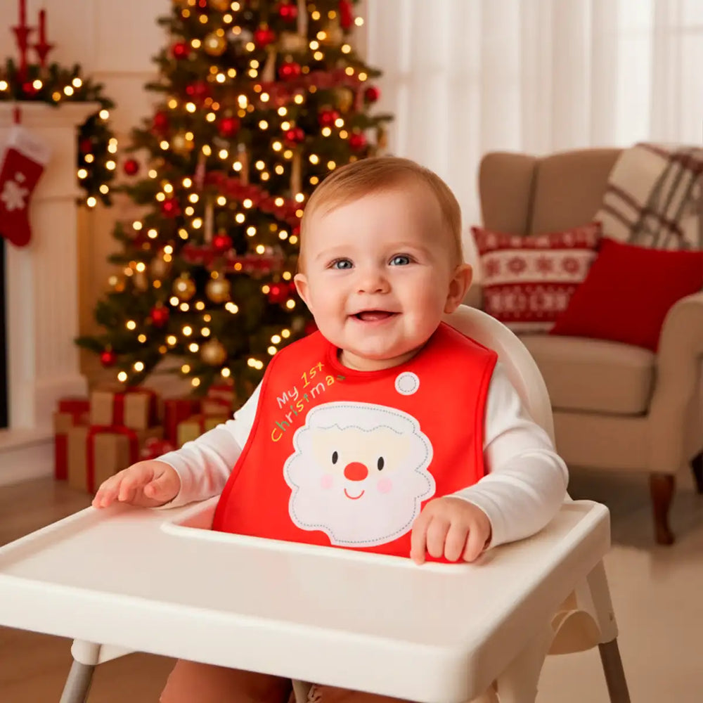 Babero Navideño, Santa Claus