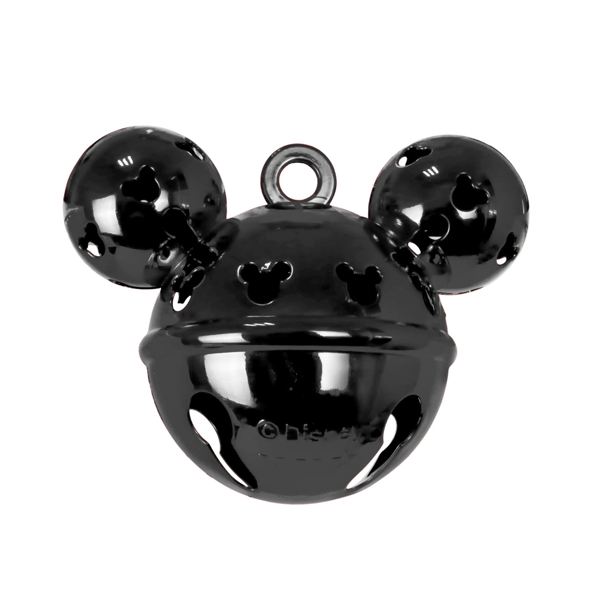 Ornamento, Cascabel Mickey, Color Negro