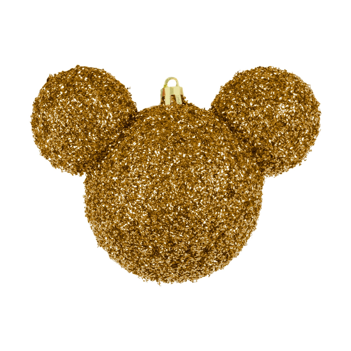 Esfera Navideña de Tinsel, Mickey, Color Oro