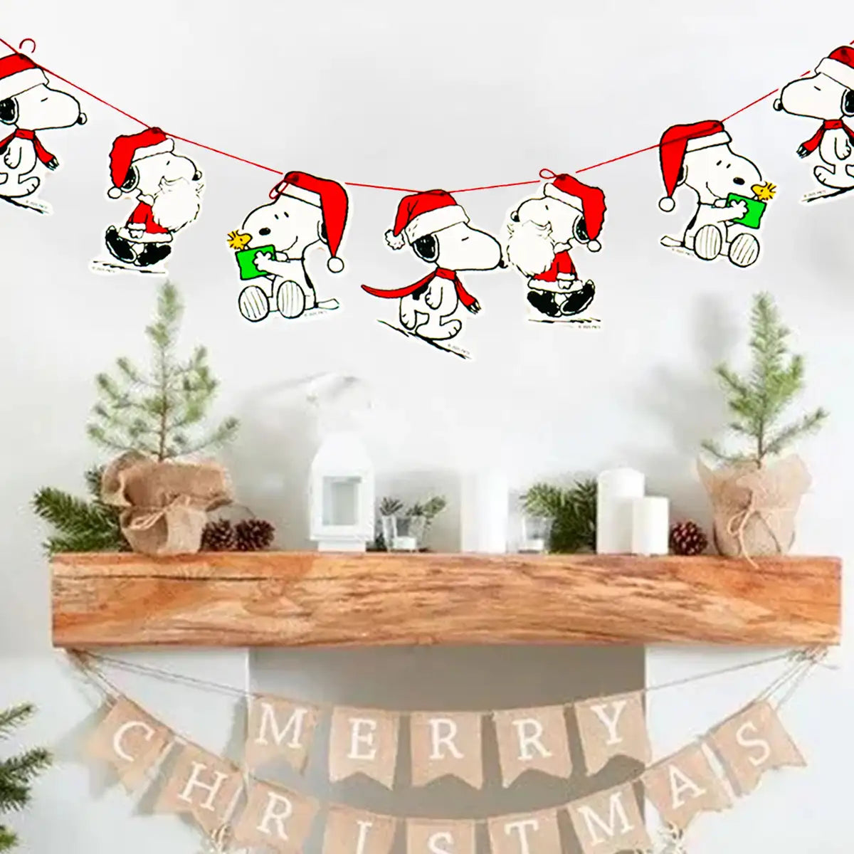 Guirnalda Navideña, Snoopy