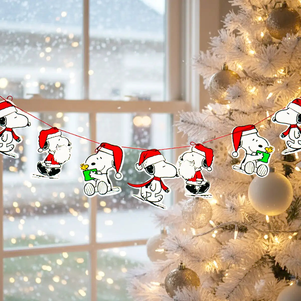 Guirnalda Navideña, Snoopy