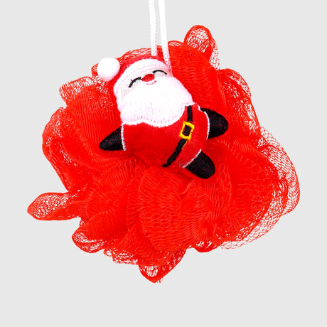 Esponja de Baño Navideña, Santa Claus