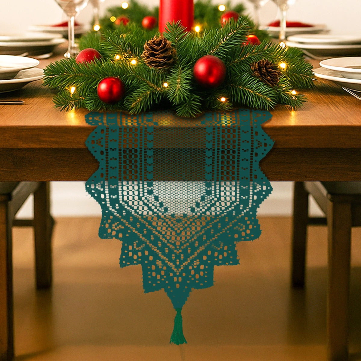 Camino de Mesa Navideño, Diseño Carpeta