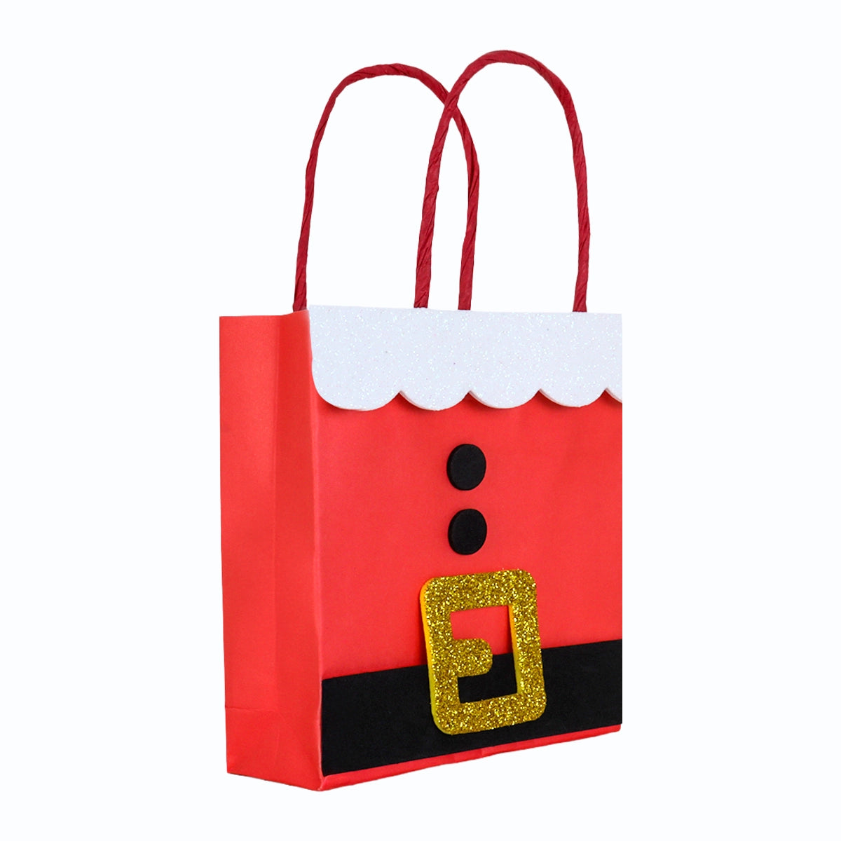 Bolsa de Regalo Navideña, Santa Claus, 2 pzas
