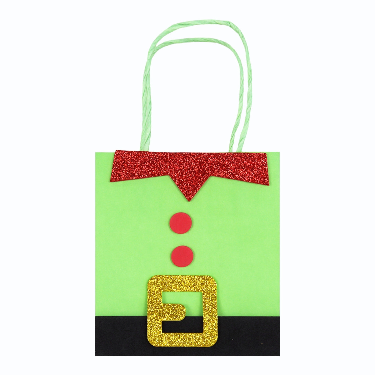 Bolsa de Regalo Navideña, Santa Claus, 2 pzas