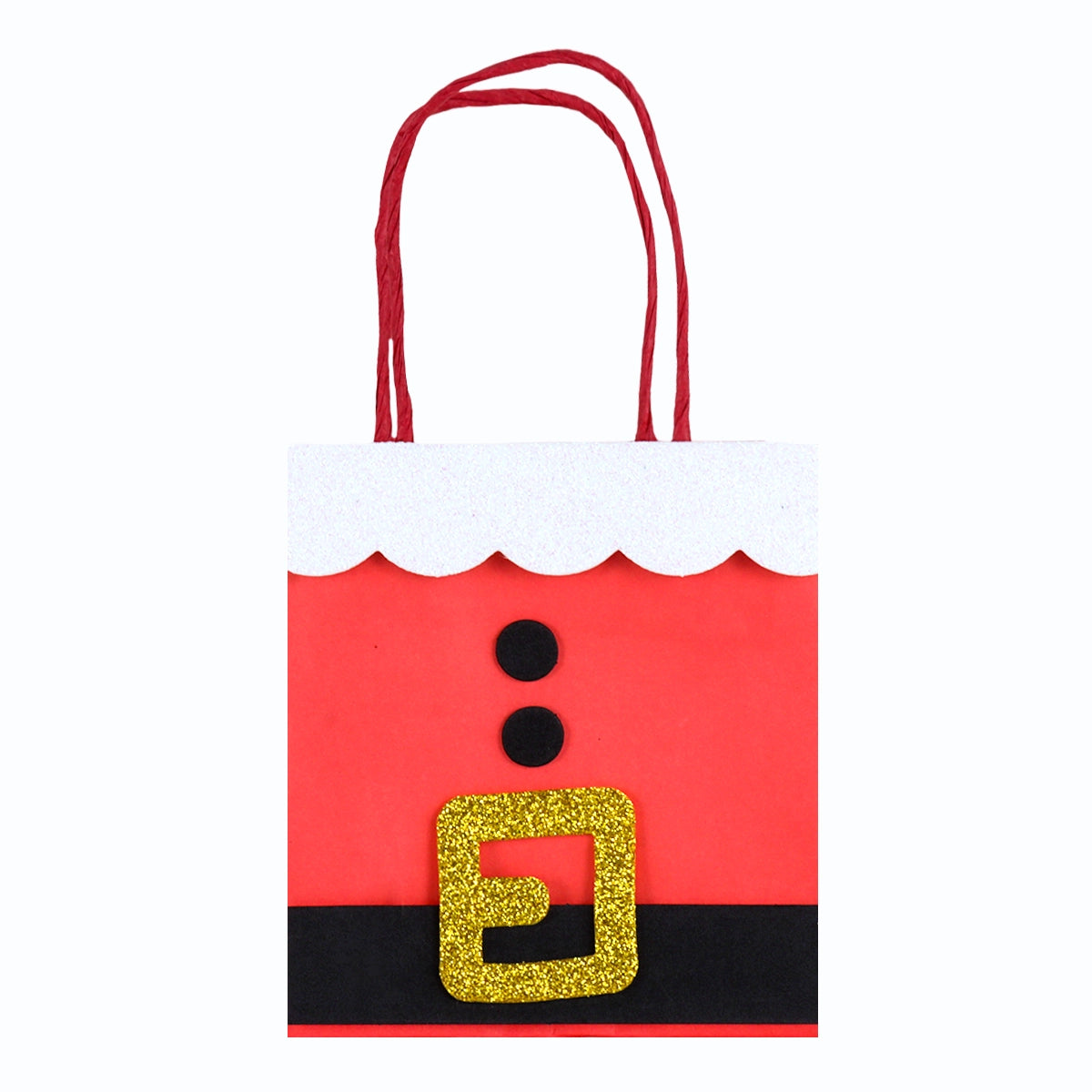 Bolsa de Regalo Navideña, Santa Claus, 2 pzas