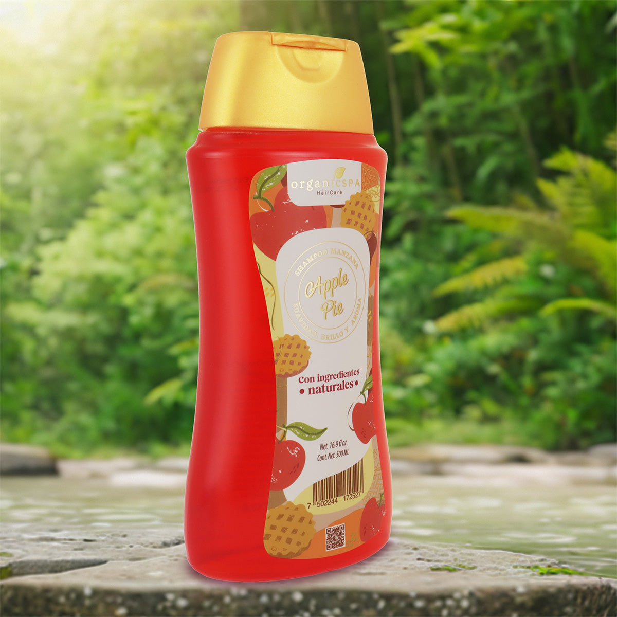 Shampoo, Apple Pie, OrganicSPA, 500 ml
