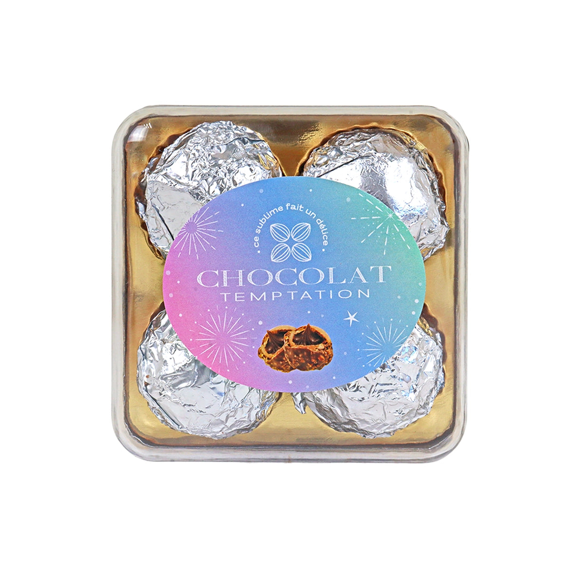 20 1025CHT CHOCO TRUFF SQ BOX 44GRPLATA