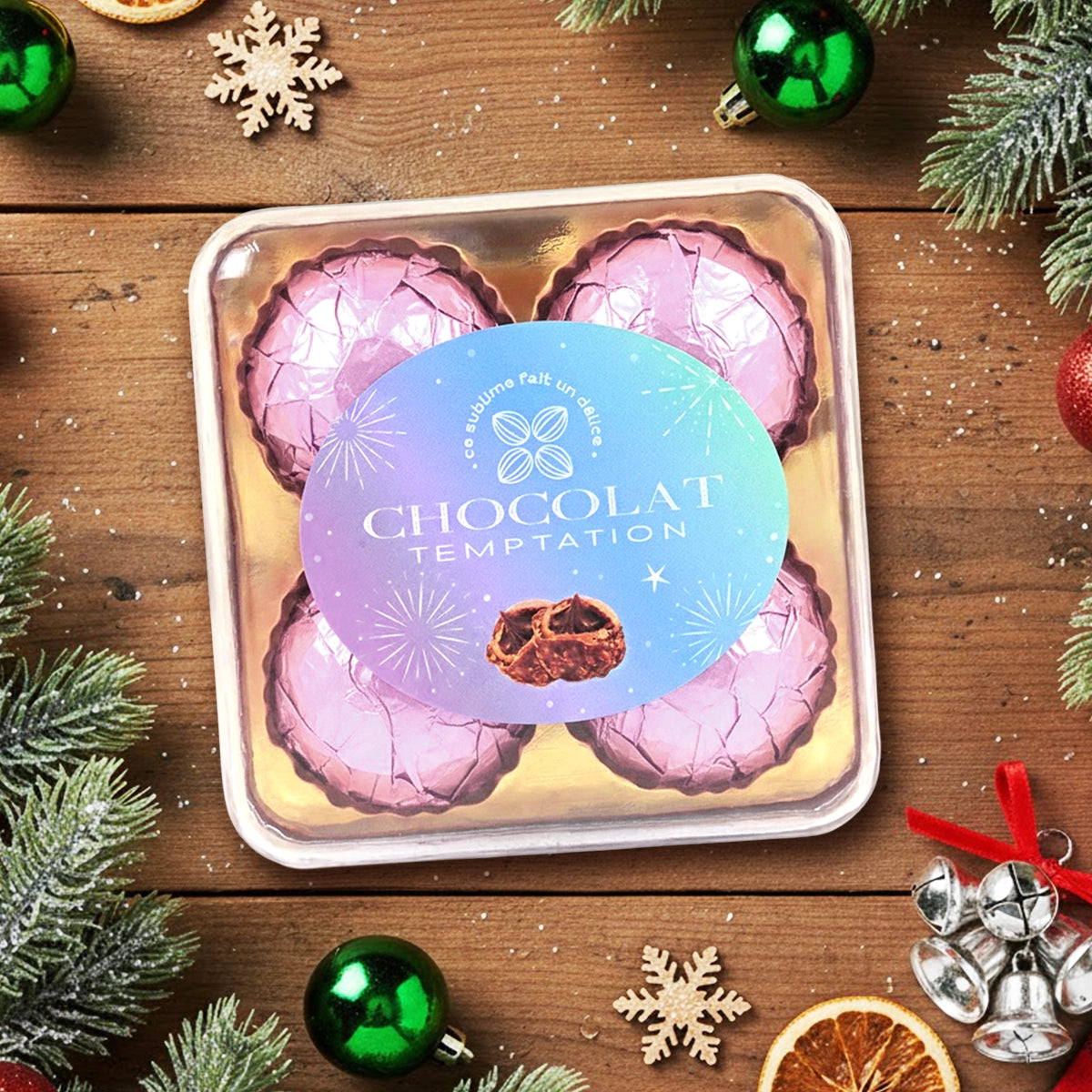 20 1025CHT CHOCO TRUFF SQ BOX 44GRROSA