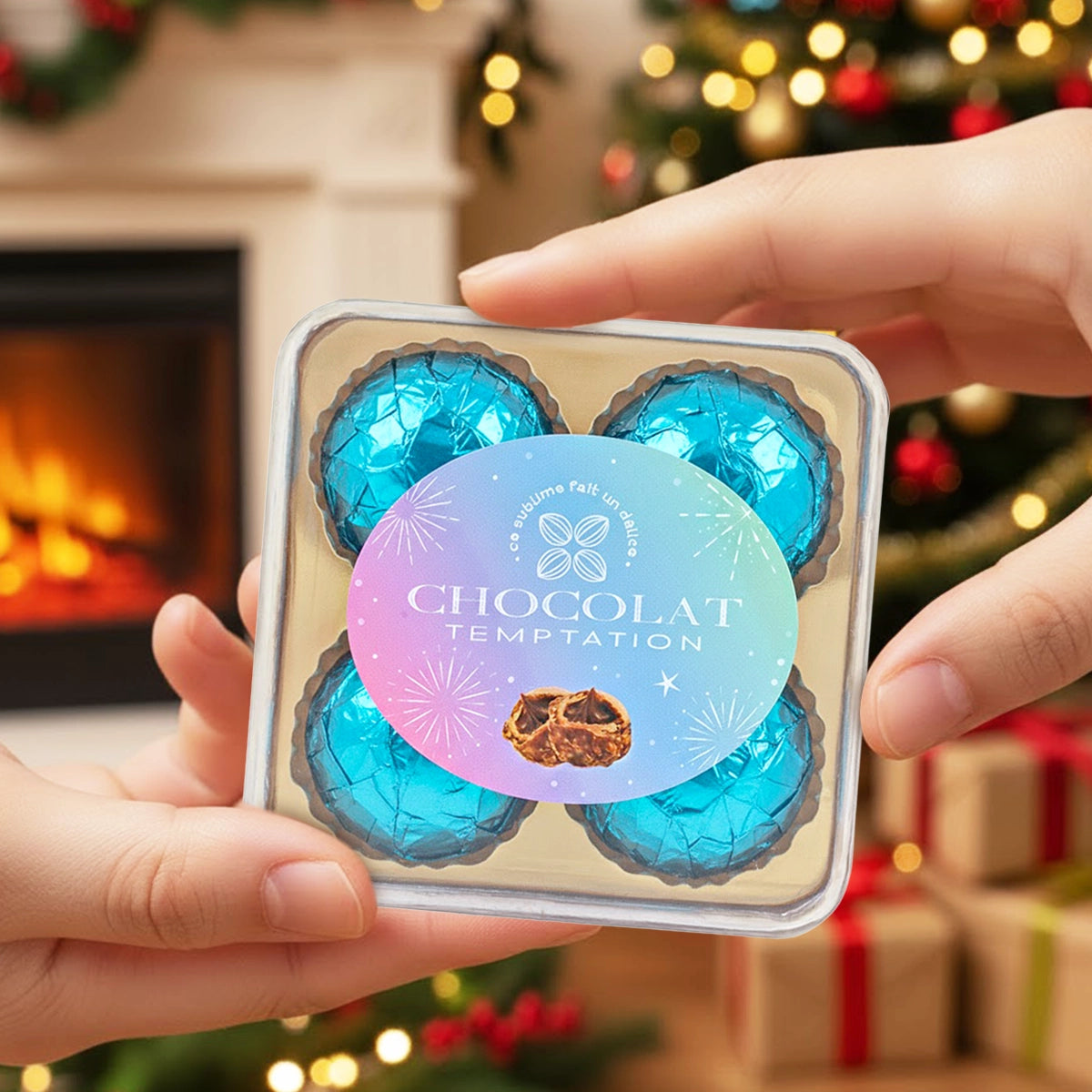 20 1025CHT CHOCO TRUFF SQ BOX 44GR