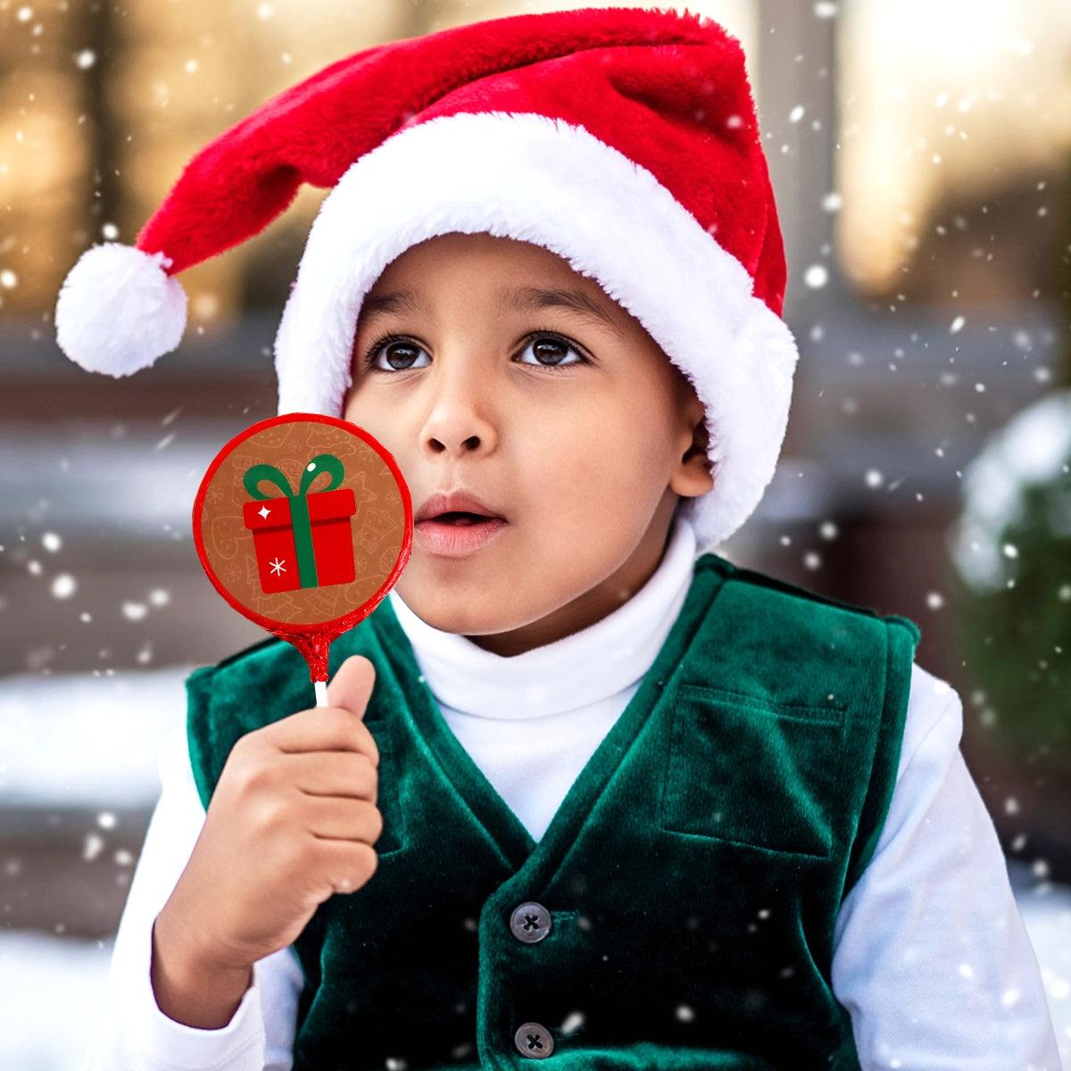 Paleta de Chocolate con Envoltura, Regalo