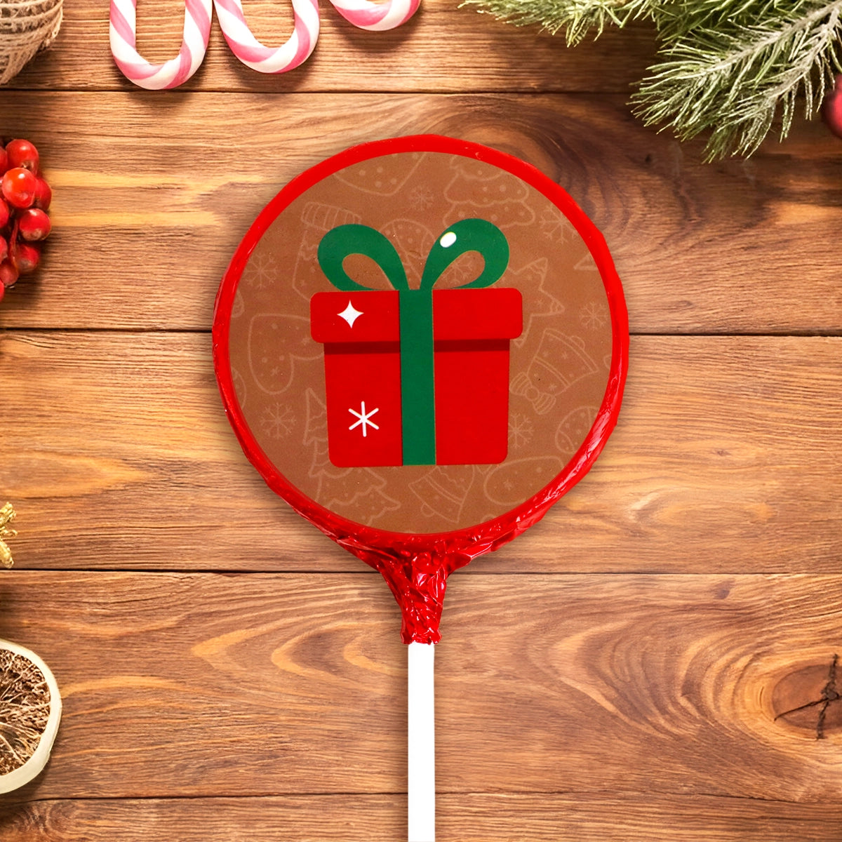 Paleta de Chocolate con Envoltura, Regalo