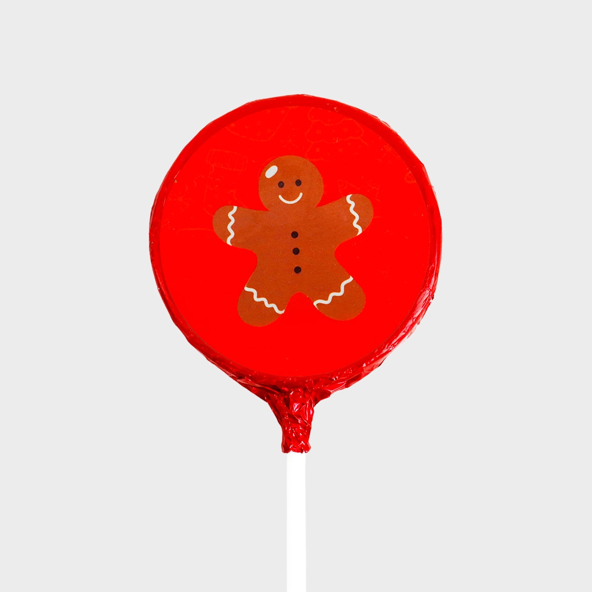 Paleta de Chocolate con Envoltura, Galleta de Jengibre