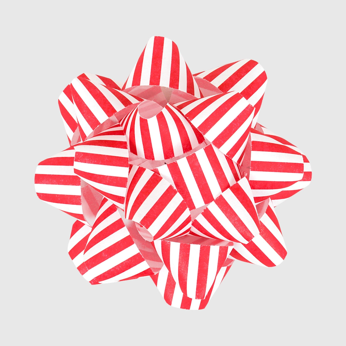 Moños para Regalo, Kraft, Color Rojo y Blanco