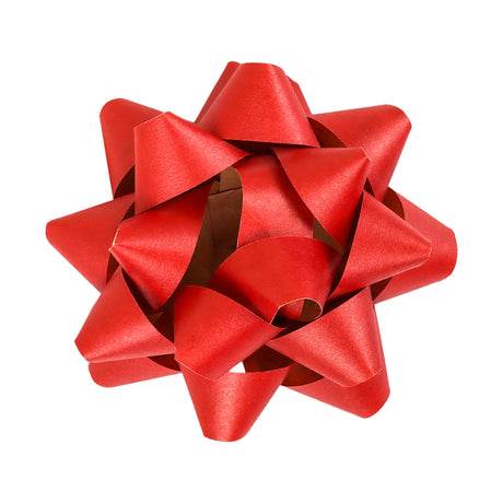 Moños para Regalo, Kraft, Color Rojo