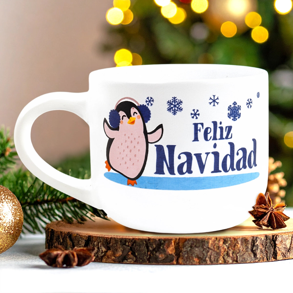 Taza, Feliz Navidad, 414 ml