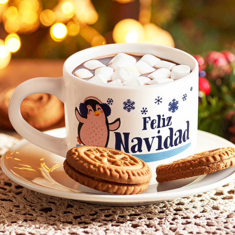 Taza, Feliz Navidad, 414 ml
