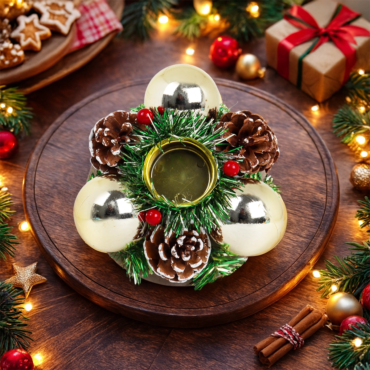 Portavelas de Metal, Mini Corona