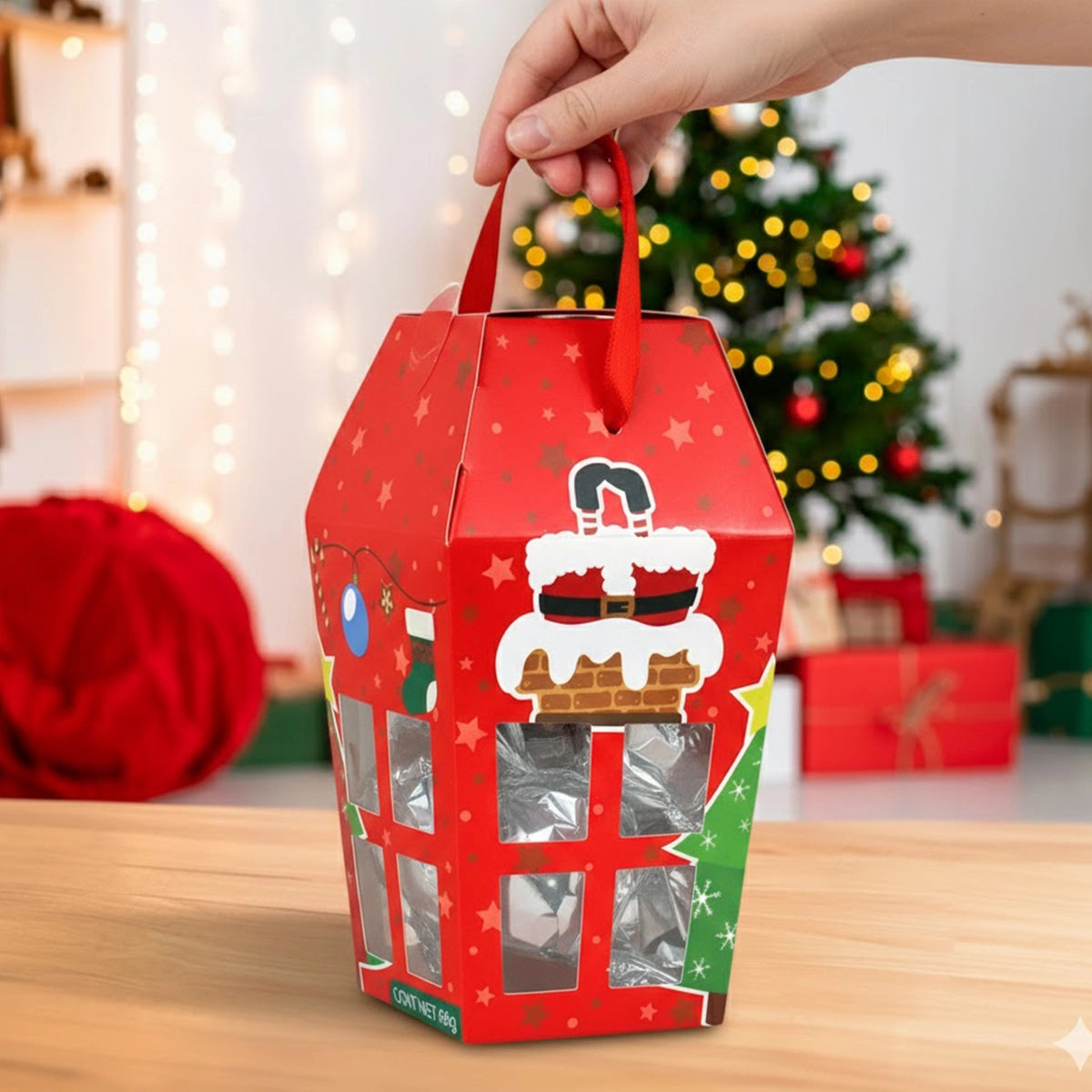 20 1025CHT CHOCO LENTERN 69GR 6PZ