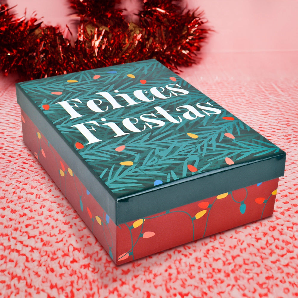 Caja de Regalo Navideña, Felices Fiestas