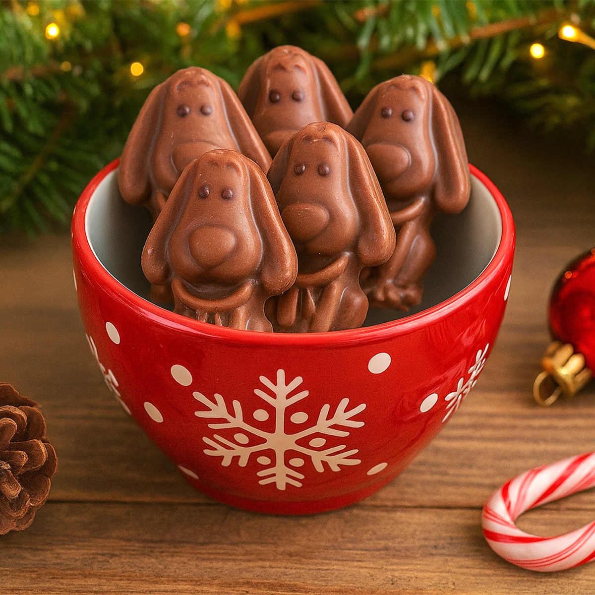 Chocolate, Perritos, 40 gr