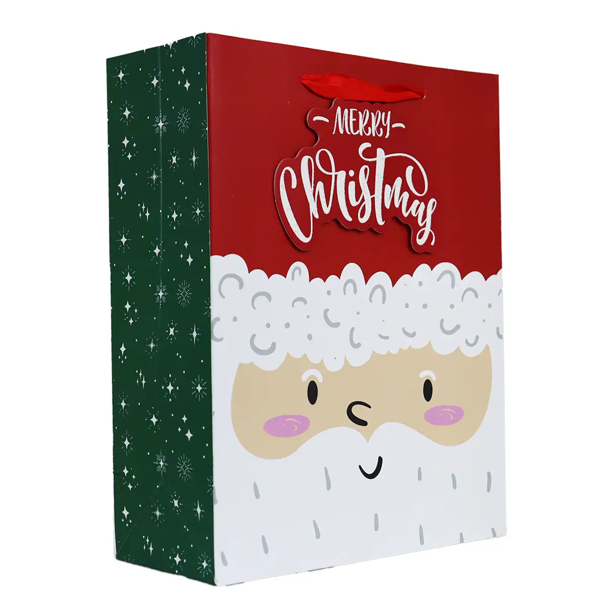Bolsa de Regalo Navideña, Merry Christmas, Santa Claus