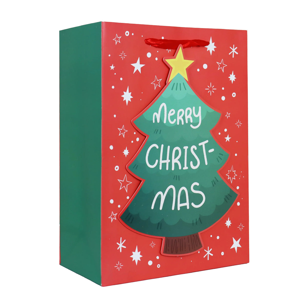 Bolsa de Regalo Navideña, Merry Christmas, Árbol