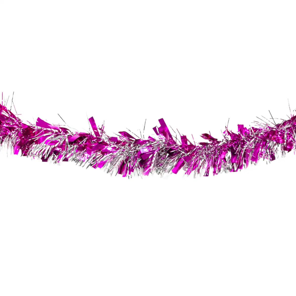 Guirnalda Navideña, Color Morado, Tinsel