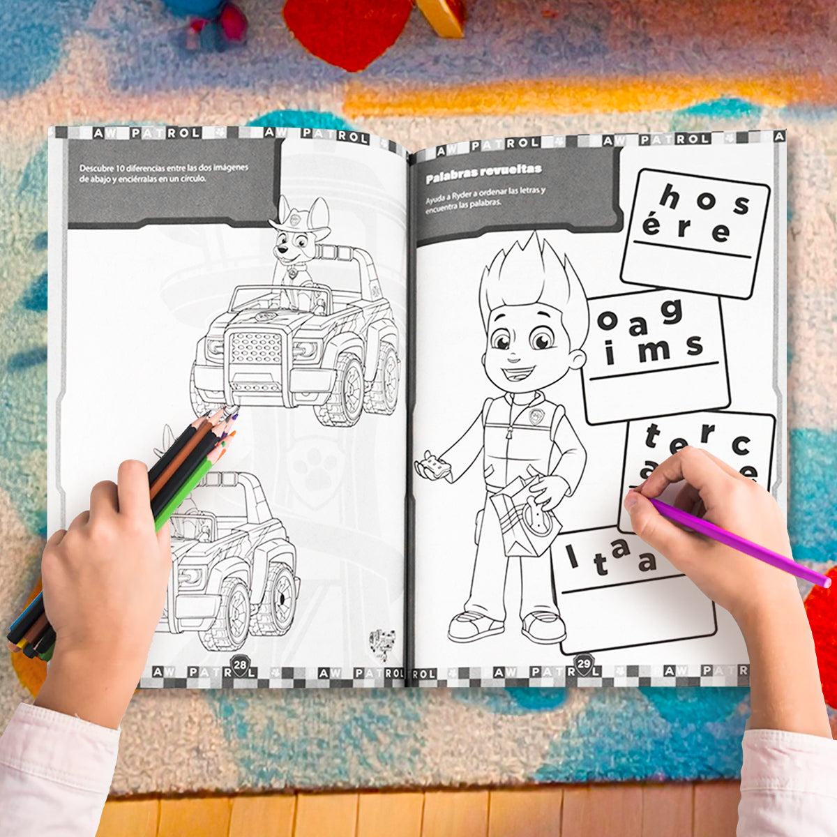Libro de Actividades, Paw Patrol