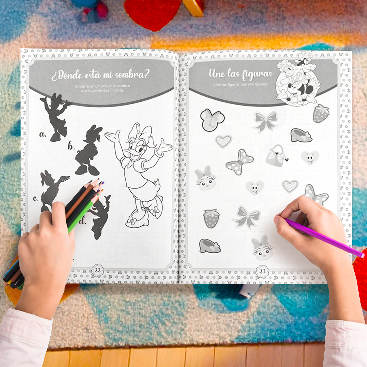 Libro de Actividades, Minnie Mouse