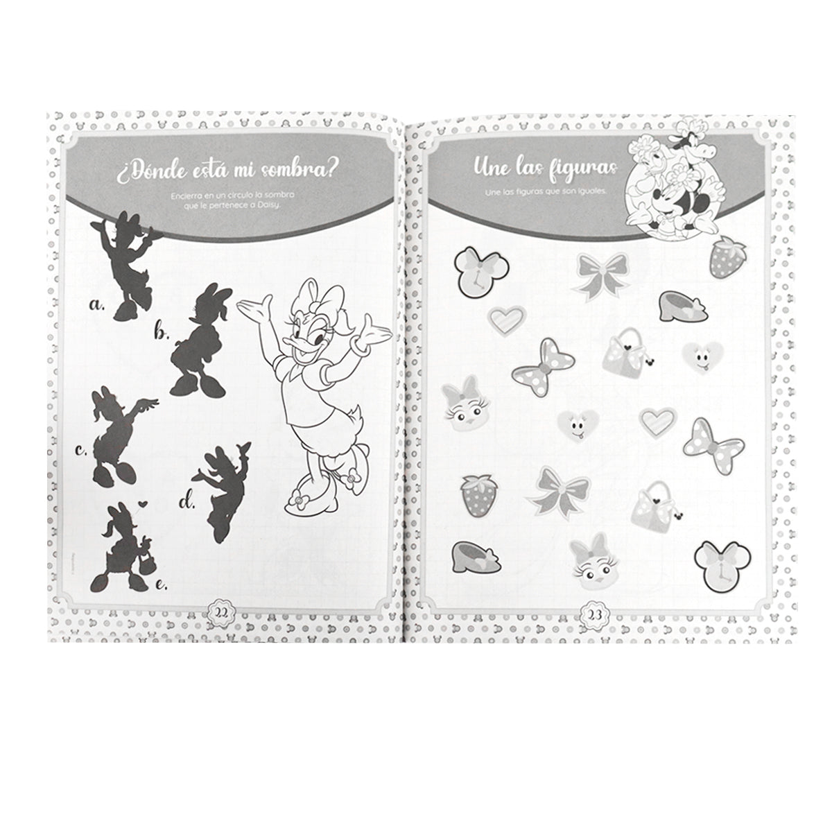 Libro de Actividades, Minnie Mouse